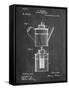 Coffee Percolator Patent-null-Framed Stretched Canvas