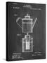 Coffee Percolator Patent-null-Stretched Canvas