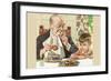 Coffee Perks You Up-Joseph Christian Leyendecker-Framed Art Print