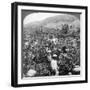 Coffee Picking on Sir Thomas Lipton's Estate, Dambutenne, Sri Lanka, 1903-Underwood & Underwood-Framed Giclee Print