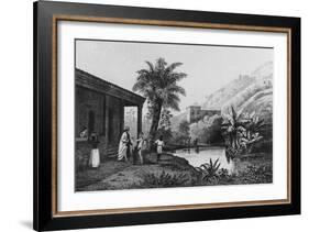 Coffee Plantation, from Bresil, Columbie et Guyanes by Ferdinand Denis and Cesar Famin 1837-null-Framed Giclee Print