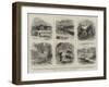 Coffee Plantations in Ceylon-null-Framed Giclee Print