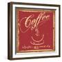 Coffee Poster-snoopgraphics-Framed Premium Giclee Print