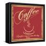 Coffee Poster-snoopgraphics-Framed Stretched Canvas