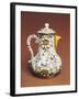 Coffee Pot, Ca 1760, Polychrome Maiolica, Perhaps from Pasquale Rubati Manufacture, Milan, Italy-null-Framed Giclee Print