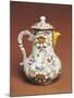 Coffee Pot, Ca 1760, Polychrome Maiolica, Perhaps from Pasquale Rubati Manufacture, Milan, Italy-null-Mounted Giclee Print