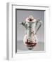 Coffee Pot Decorated with Landscape and Insects, Majolica-null-Framed Giclee Print