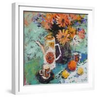 Coffee Pot Still Life-Sylvia Paul-Framed Giclee Print