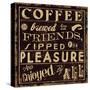 Coffee Quote II-Pela Design-Stretched Canvas