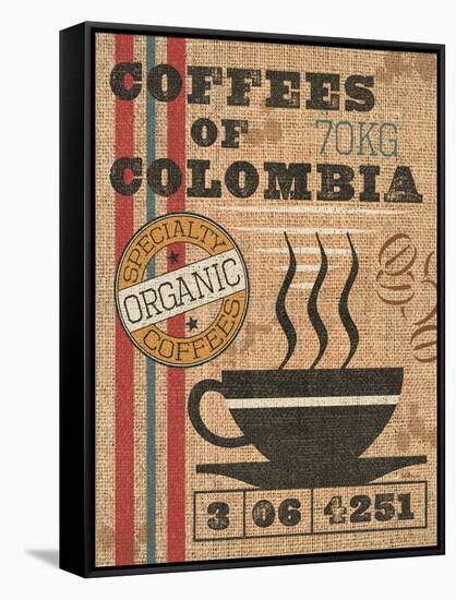 Coffee Sack I-Pela Design-Framed Stretched Canvas