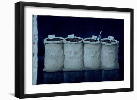 Coffee Sacks, 1990-Lincoln Seligman-Framed Giclee Print