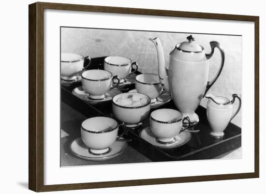 Coffee Set 1930S-Elsie Collins-Framed Photographic Print