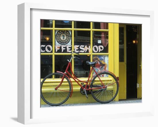 Coffee Shop, Amsterdam, Netherlands-Peter Adams-Framed Premium Photographic Print