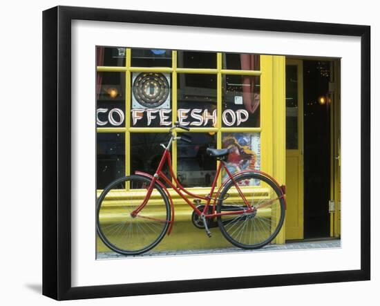 Coffee Shop, Amsterdam, Netherlands-Peter Adams-Framed Photographic Print