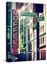 Coffee Shop Bar Sign, Union Square, Manhattan, New York, United States-Philippe Hugonnard-Stretched Canvas