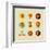 Coffee Shop Icons-cienpies-Framed Art Print