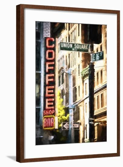 Coffee Shop-Philippe Hugonnard-Framed Giclee Print