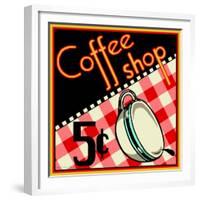 Coffee Shop-Kate Ward Thacker-Framed Giclee Print