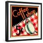 Coffee Shop-Kate Ward Thacker-Framed Premium Giclee Print