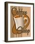 Coffee Shop-Retroplanet-Framed Giclee Print