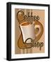 Coffee Shop-Retroplanet-Framed Giclee Print