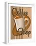 Coffee Shop-Retroplanet-Framed Giclee Print