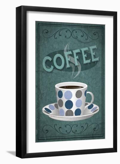 Coffee Sign-Lantern Press-Framed Art Print