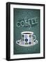 Coffee Sign-Lantern Press-Framed Art Print