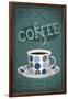 Coffee Sign-Lantern Press-Framed Art Print