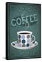 Coffee Sign-Lantern Press-Framed Stretched Canvas