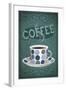 Coffee Sign-Lantern Press-Framed Art Print