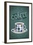 Coffee Sign-Lantern Press-Framed Art Print