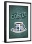 Coffee Sign-Lantern Press-Framed Art Print