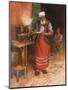 Coffee Sold in Istanbul-Warwick Goble-Mounted Photographic Print