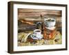 Coffee Still Life-yurchak alevtina-Framed Art Print