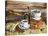 Coffee Still Life-yurchak alevtina-Stretched Canvas