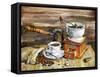 Coffee Still Life-yurchak alevtina-Framed Stretched Canvas