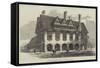 Coffee Tavern and Hostelry at Newark-On-Trent-null-Framed Stretched Canvas