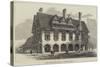 Coffee Tavern and Hostelry at Newark-On-Trent-null-Stretched Canvas