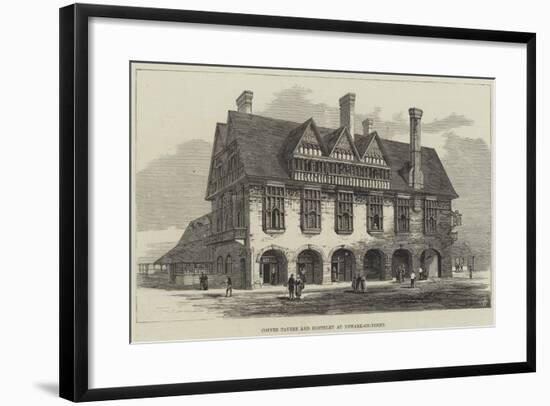 Coffee Tavern and Hostelry at Newark-On-Trent-null-Framed Giclee Print