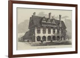 Coffee Tavern and Hostelry at Newark-On-Trent-null-Framed Giclee Print