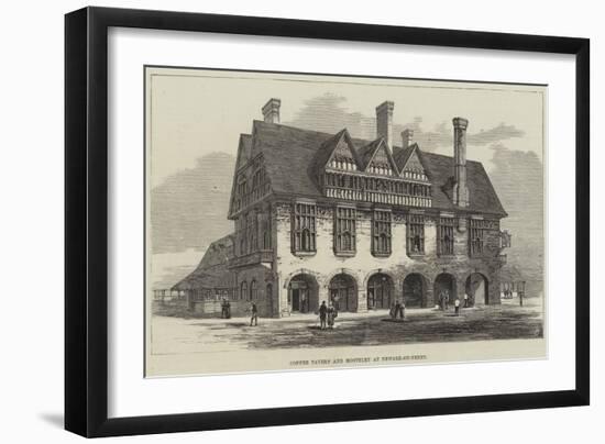 Coffee Tavern and Hostelry at Newark-On-Trent-null-Framed Giclee Print