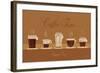 Coffee Time Happy Time-Dominique Vari-Framed Art Print