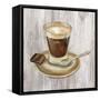 Coffee Time III on Wood-Silvia Vassileva-Framed Stretched Canvas