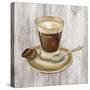 Coffee Time III on Wood-Silvia Vassileva-Stretched Canvas