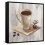 Coffee Time IV on Wood-Silvia Vassileva-Framed Stretched Canvas