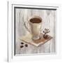 Coffee Time IV on Wood-Silvia Vassileva-Framed Art Print