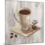 Coffee Time IV on Wood-Silvia Vassileva-Mounted Art Print