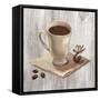 Coffee Time IV on Wood-Silvia Vassileva-Framed Stretched Canvas