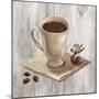 Coffee Time IV on Wood-Silvia Vassileva-Mounted Art Print